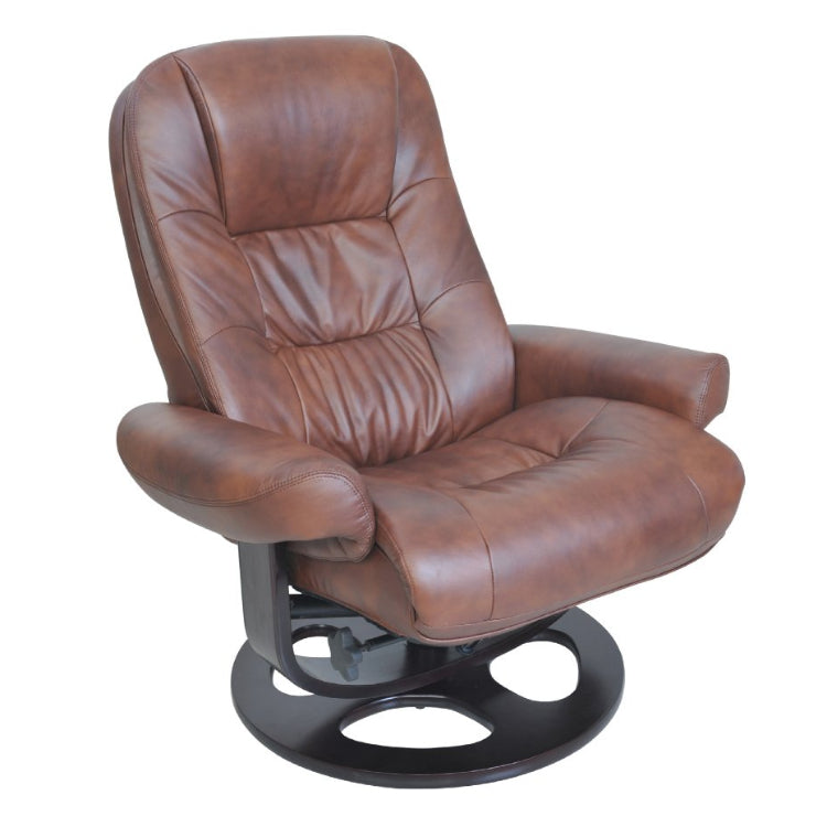 Jacque Pedestal Reclining Chair & Ottoman