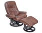Jacque Pedestal Reclining Chair & Ottoman