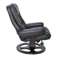 Jacque Pedestal Reclining Chair & Ottoman