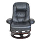 Jacque Pedestal Reclining Chair & Ottoman