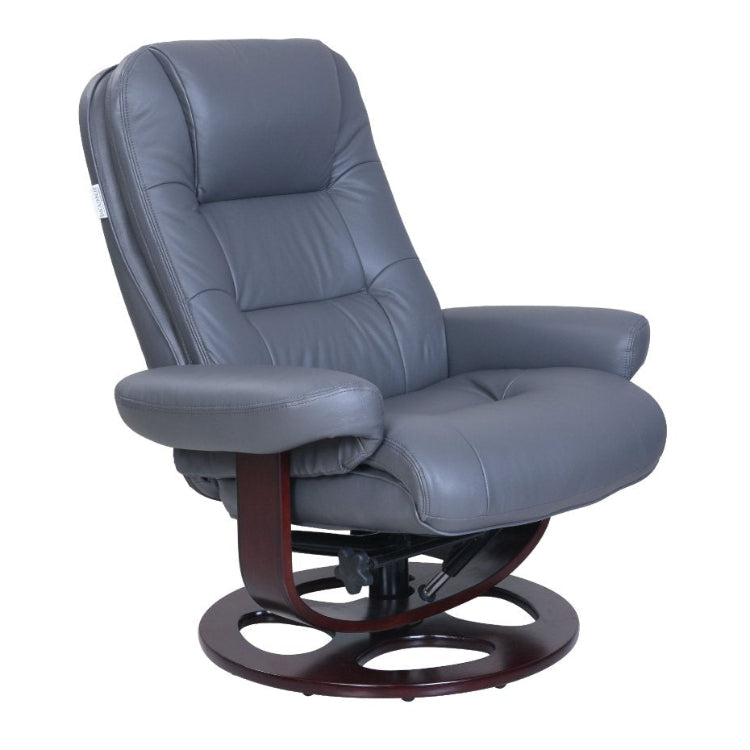 Jacque Pedestal Reclining Chair & Ottoman