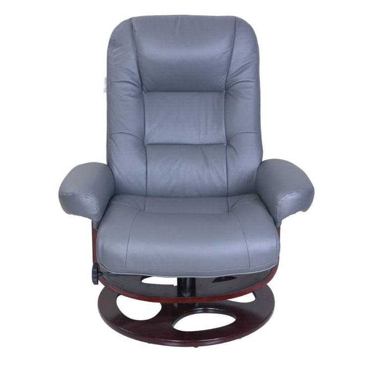 Jacque Pedestal Reclining Chair & Ottoman
