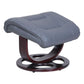 Jacque Pedestal Reclining Chair & Ottoman