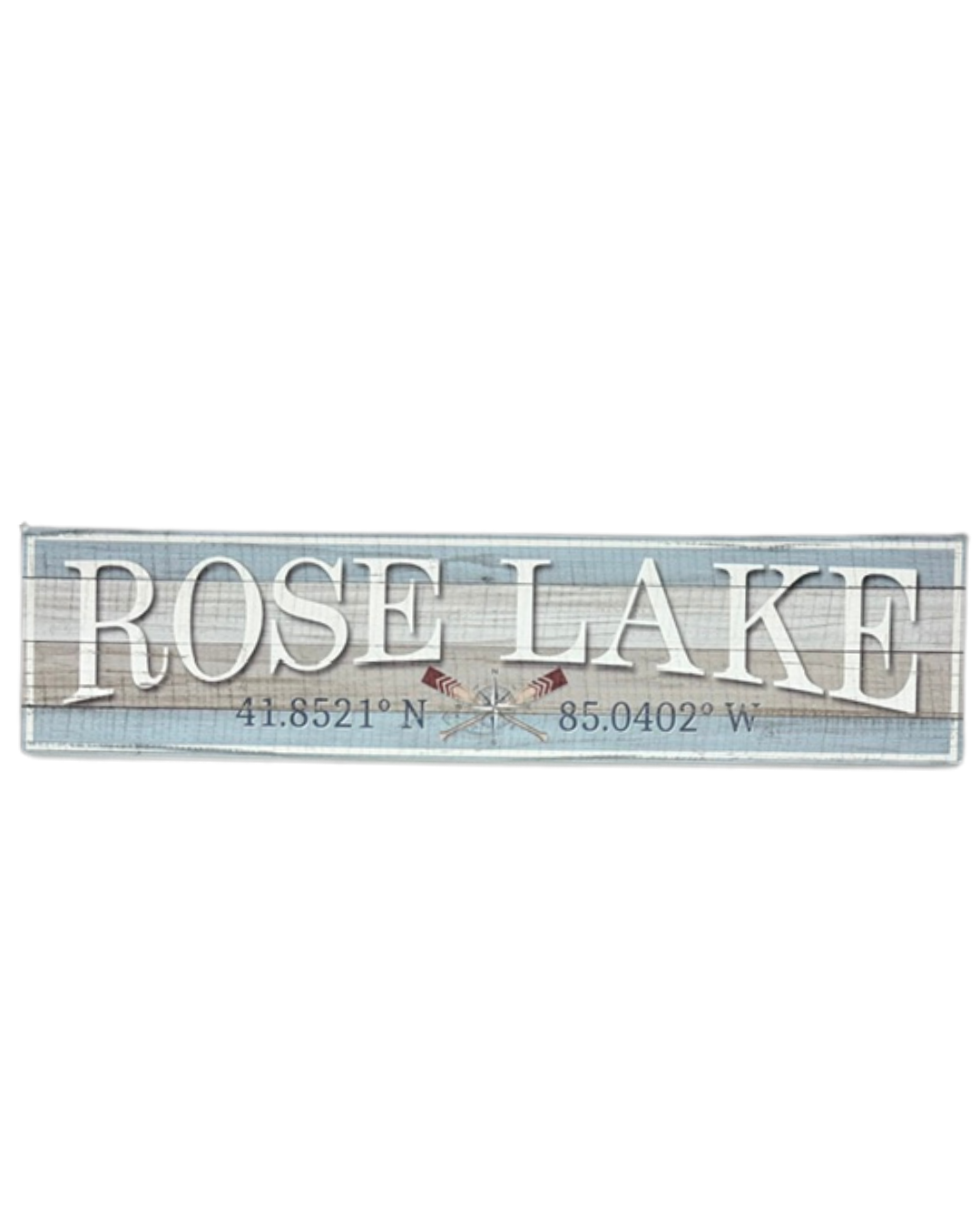 Rose Lake Sign