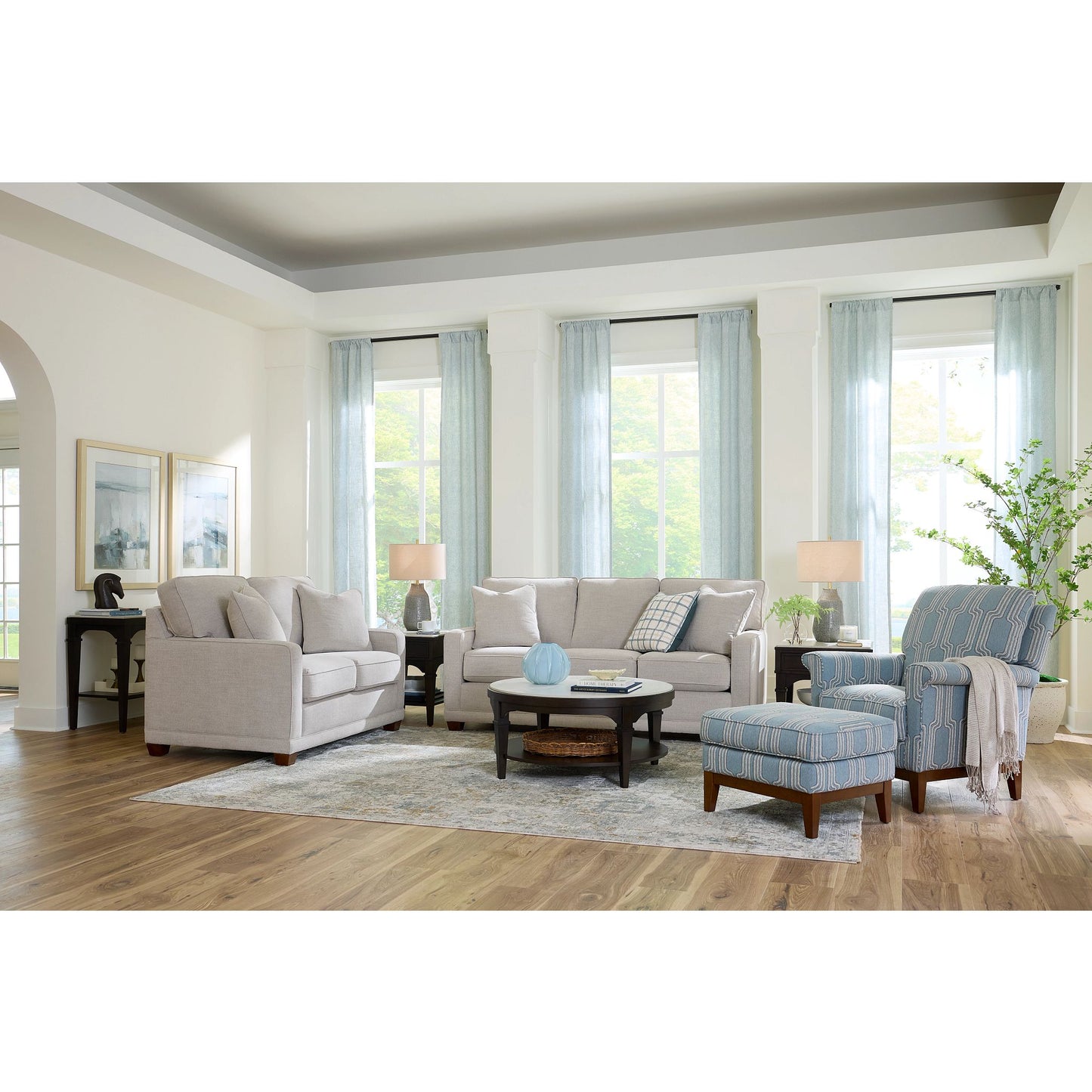 Kennedy Sofa — Zinnamon Dove — view 91