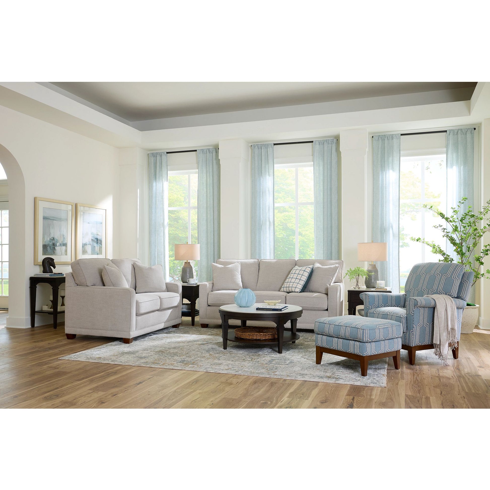 Kennedy Sofa — Zinnamon Dove — view 91