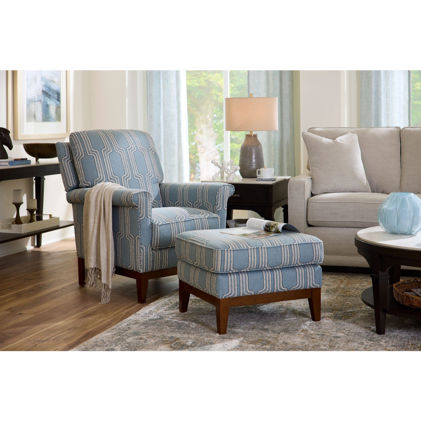 Kennedy Sofa — Zinnamon Dove — view 95