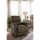 Cade Leather Reclining Sofa — Gambit Oyster — view 42