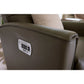 Cade Leather Reclining Sofa — Gambit Oyster — view 50