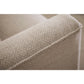 Cade Leather Reclining Sofa — Cozy Match Putty — view 22