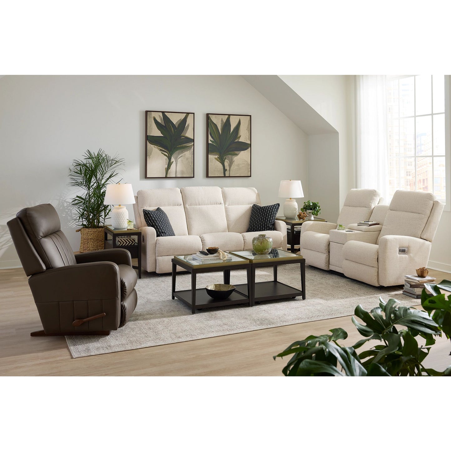 Finley Reclining Sofa — Defender Bone — view 4