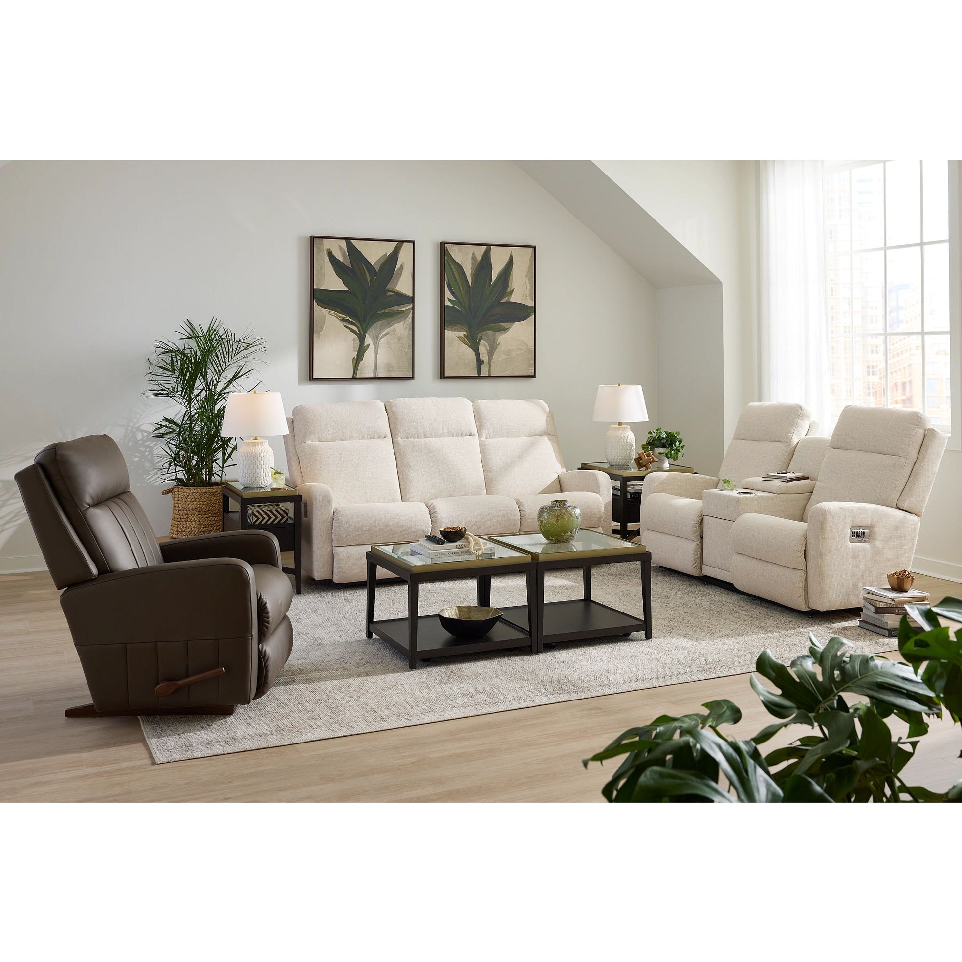 Finley Reclining Sofa — Defender Bone — view 5