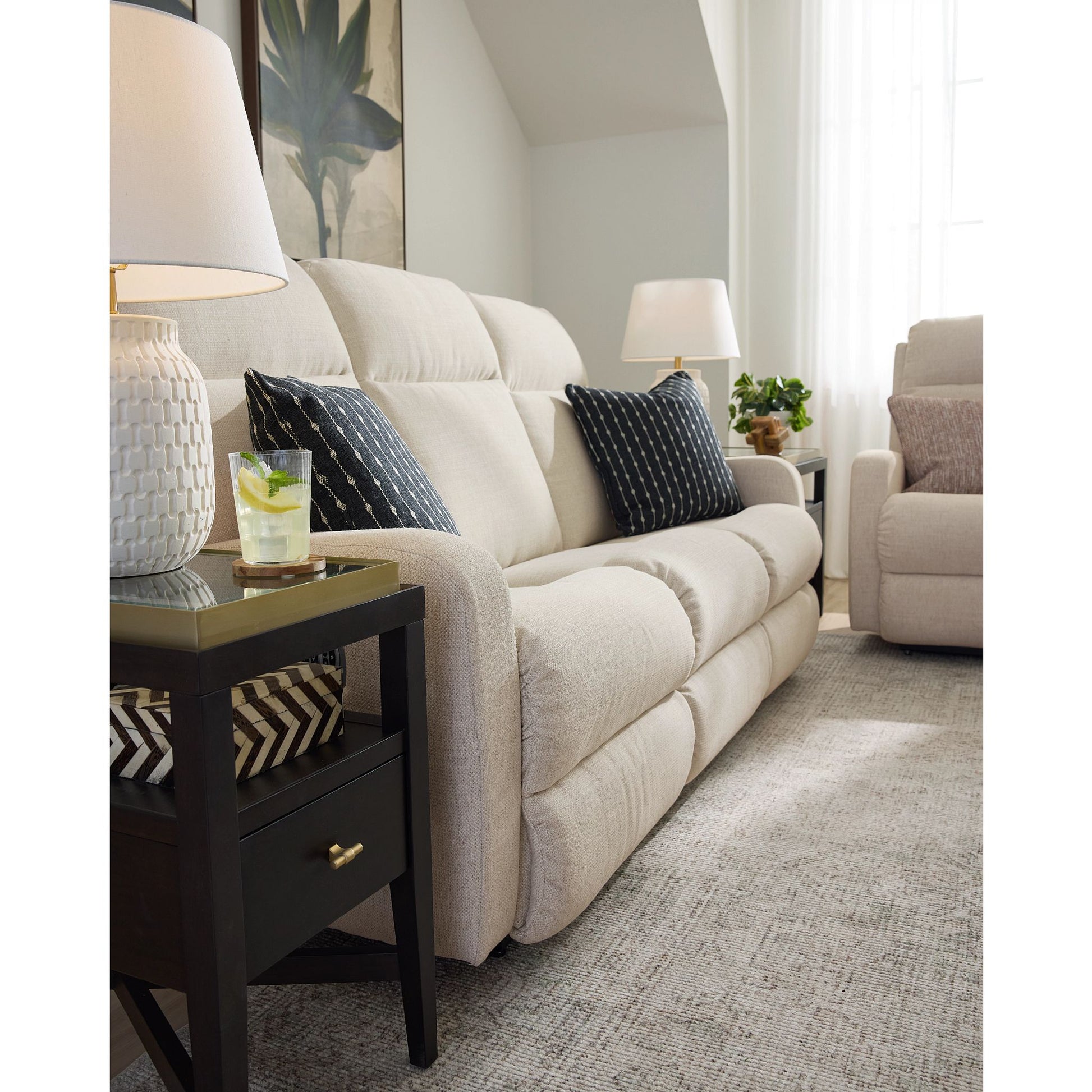 Finley Reclining Sofa — Defender Bone — view 7