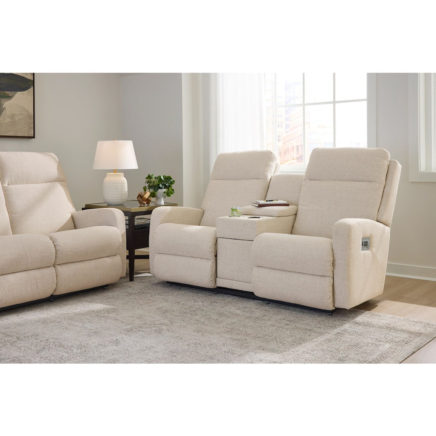 Finley Reclining Sofa — Defender Bone — view 20