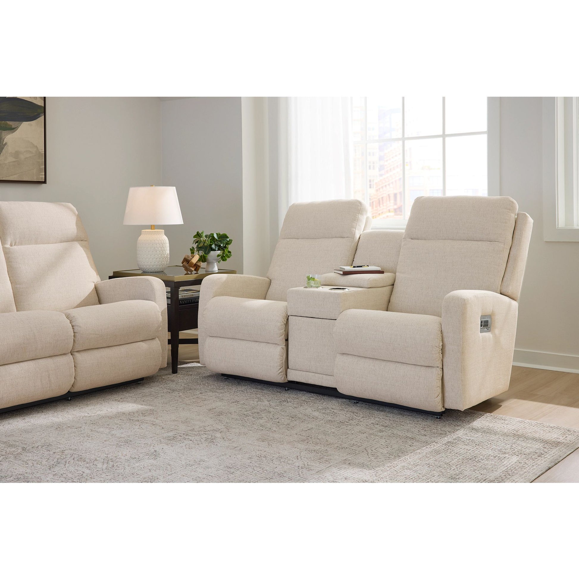 Finley Reclining Sofa — Defender Bone — view 20