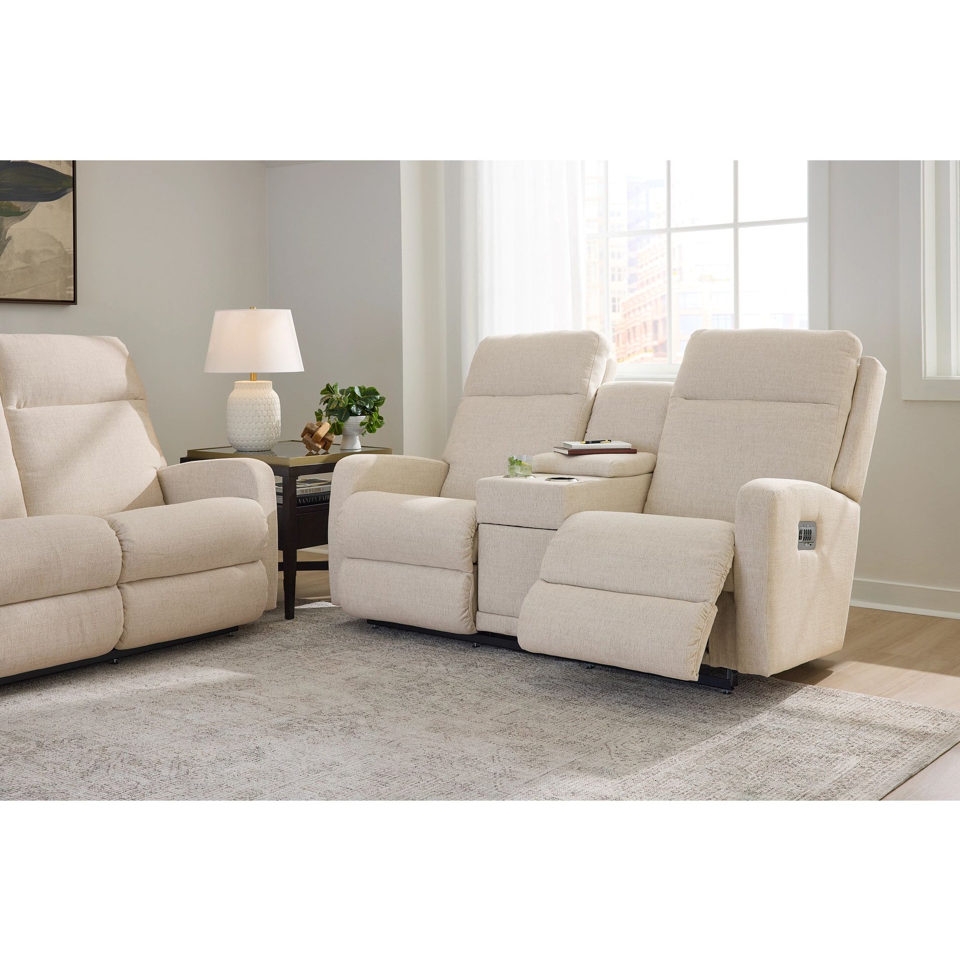Finley Reclining Sofa — Defender Bone — view 11