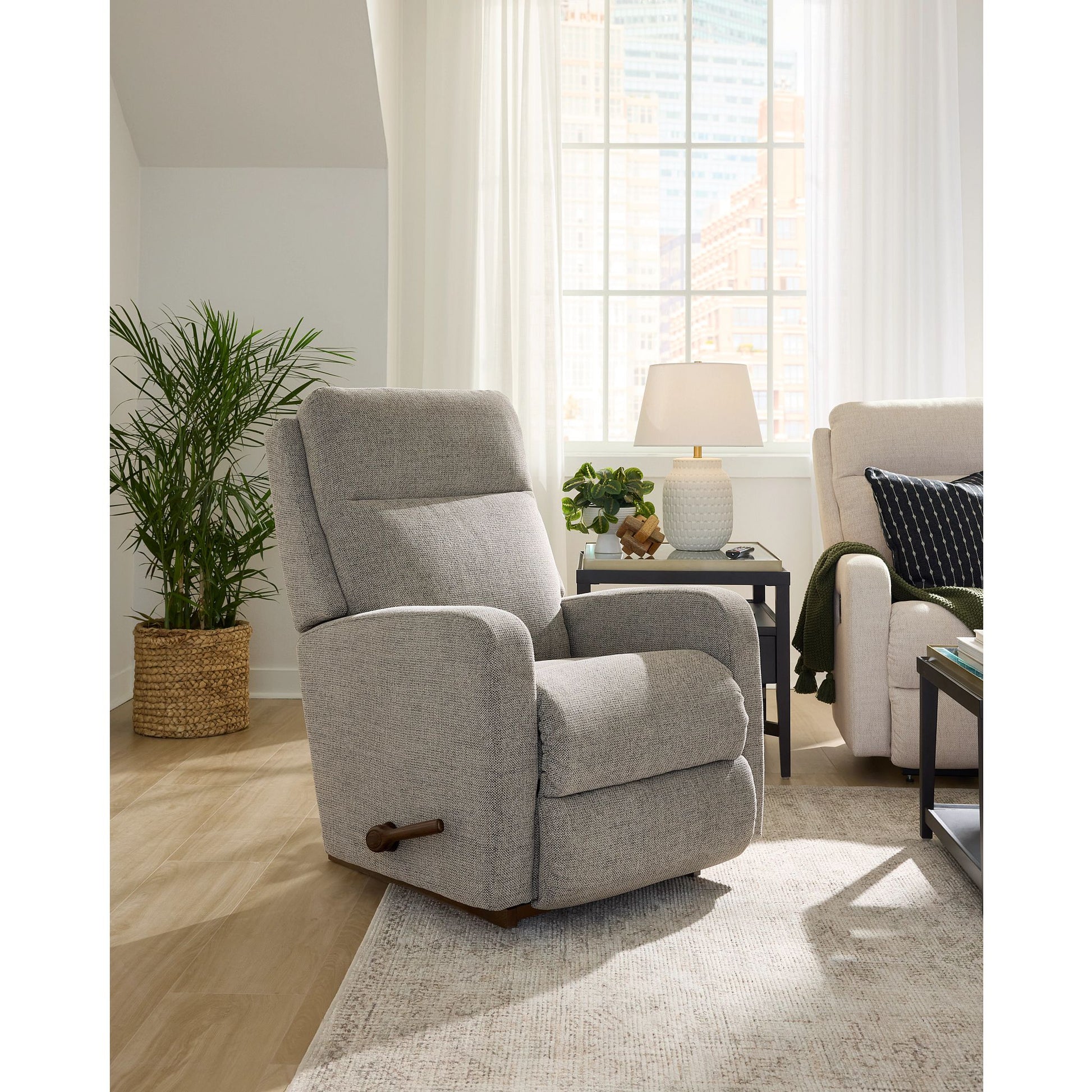 Finley Recliner — Defender Latte — view 68
