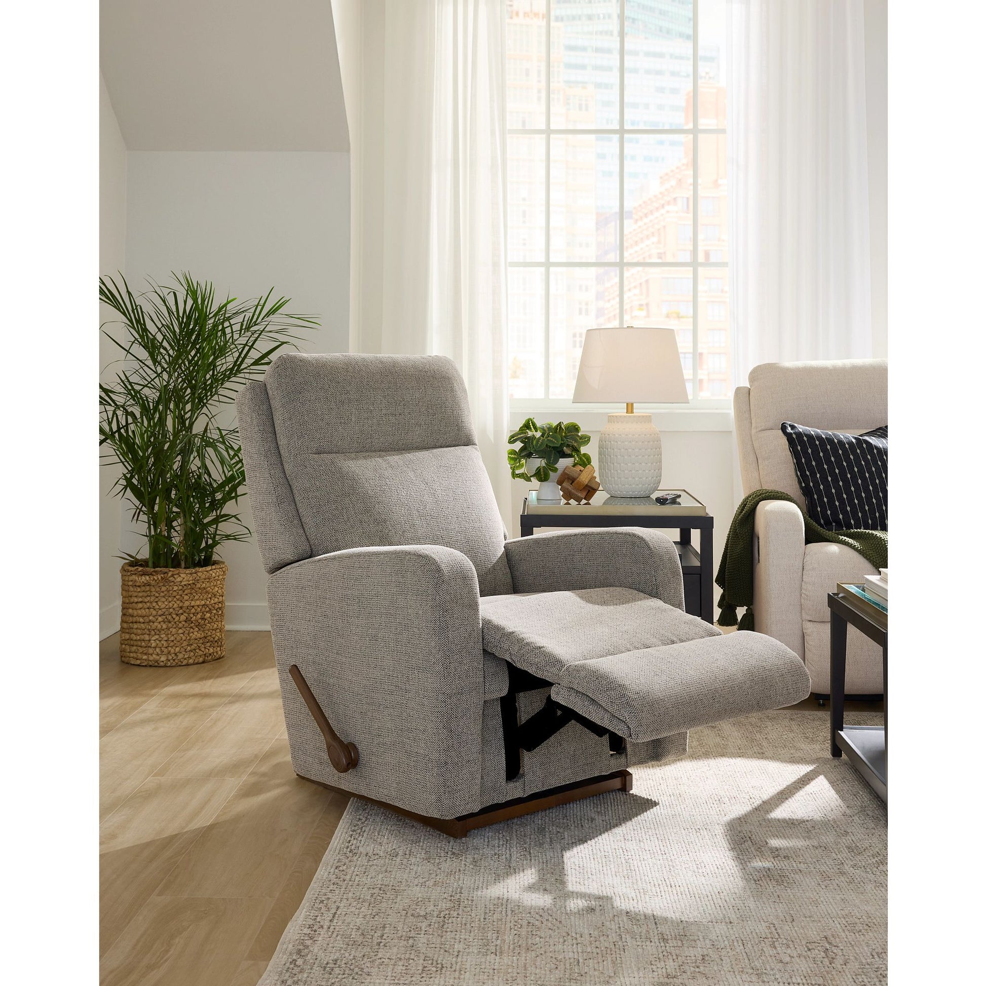 Finley Recliner — Defender Latte — view 69
