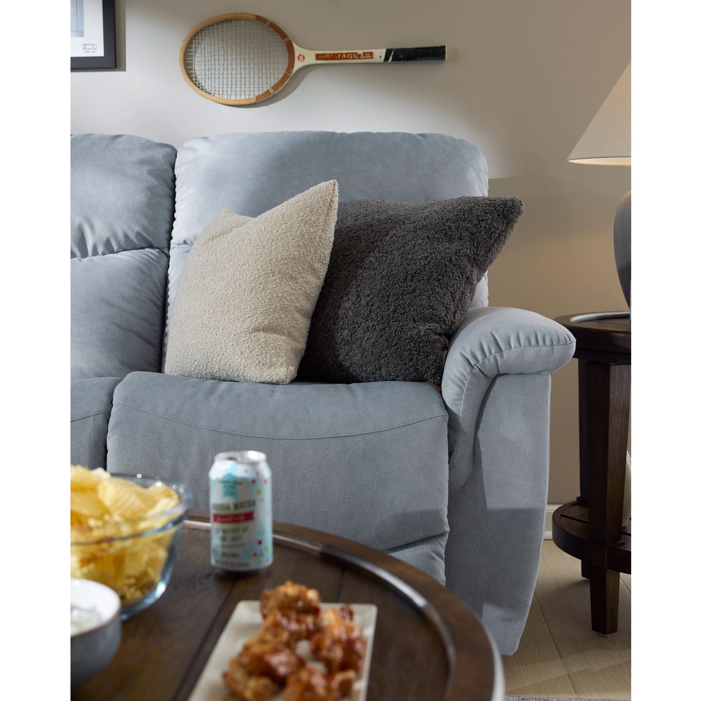James Reclining Sofa — i-Kudos Powder — view 91