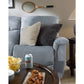 James Reclining Sofa — i-Kudos Powder — view 91