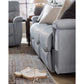 James Reclining Sofa — i-Kudos Powder — view 94