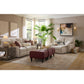 Ava Reclining Sofa — Ross Linen — view 26