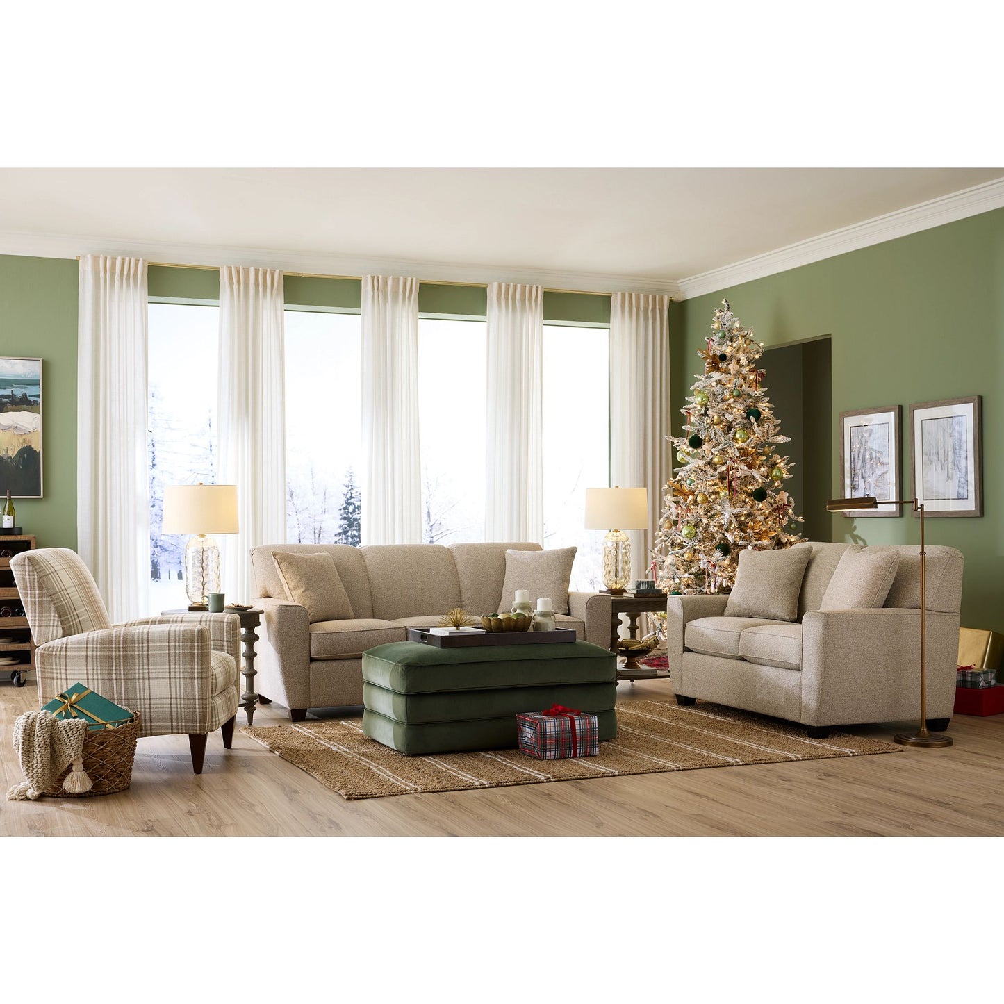Piper Sofa — Sheldon Fawn — view 2