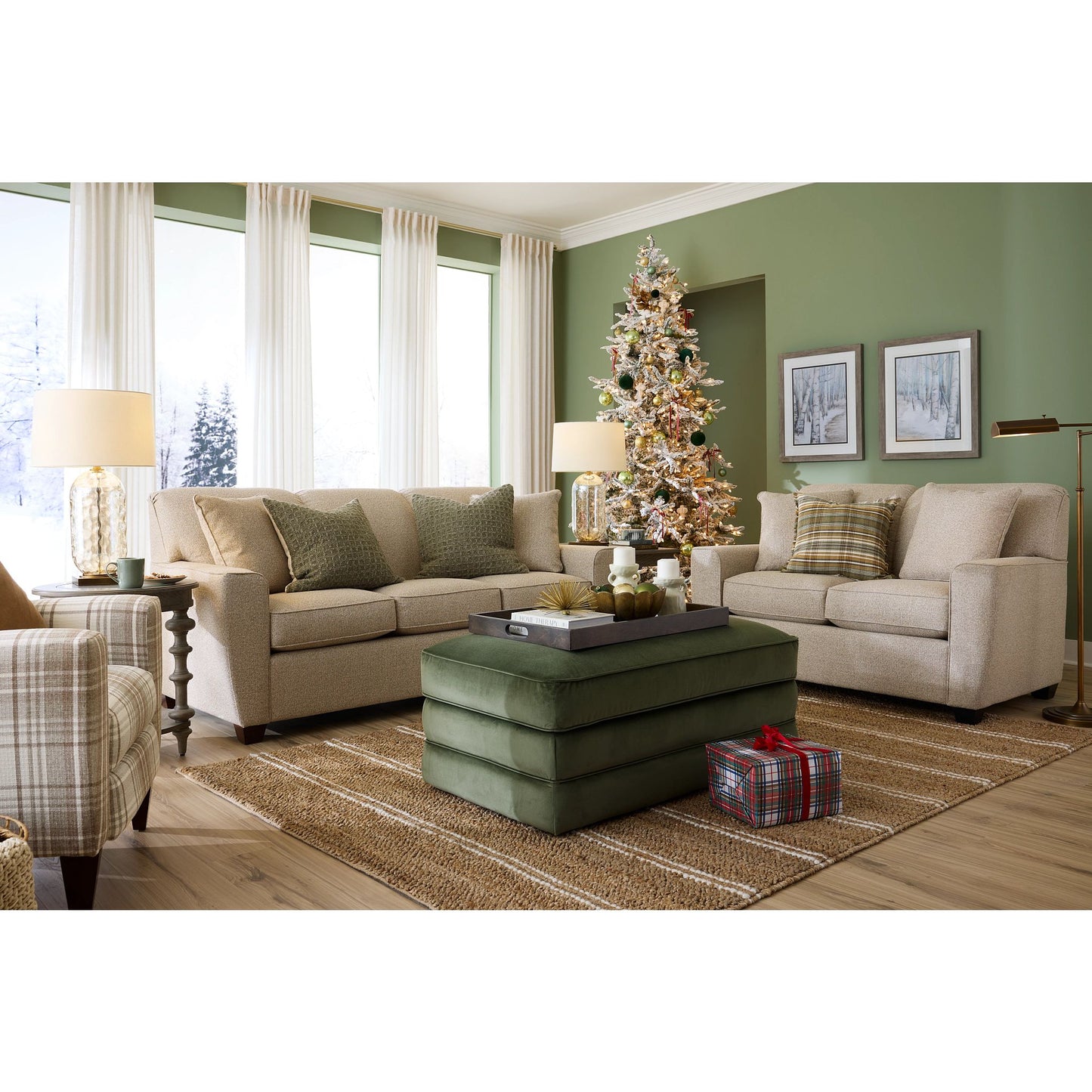 Piper Sofa — Sheldon Fawn — view 6
