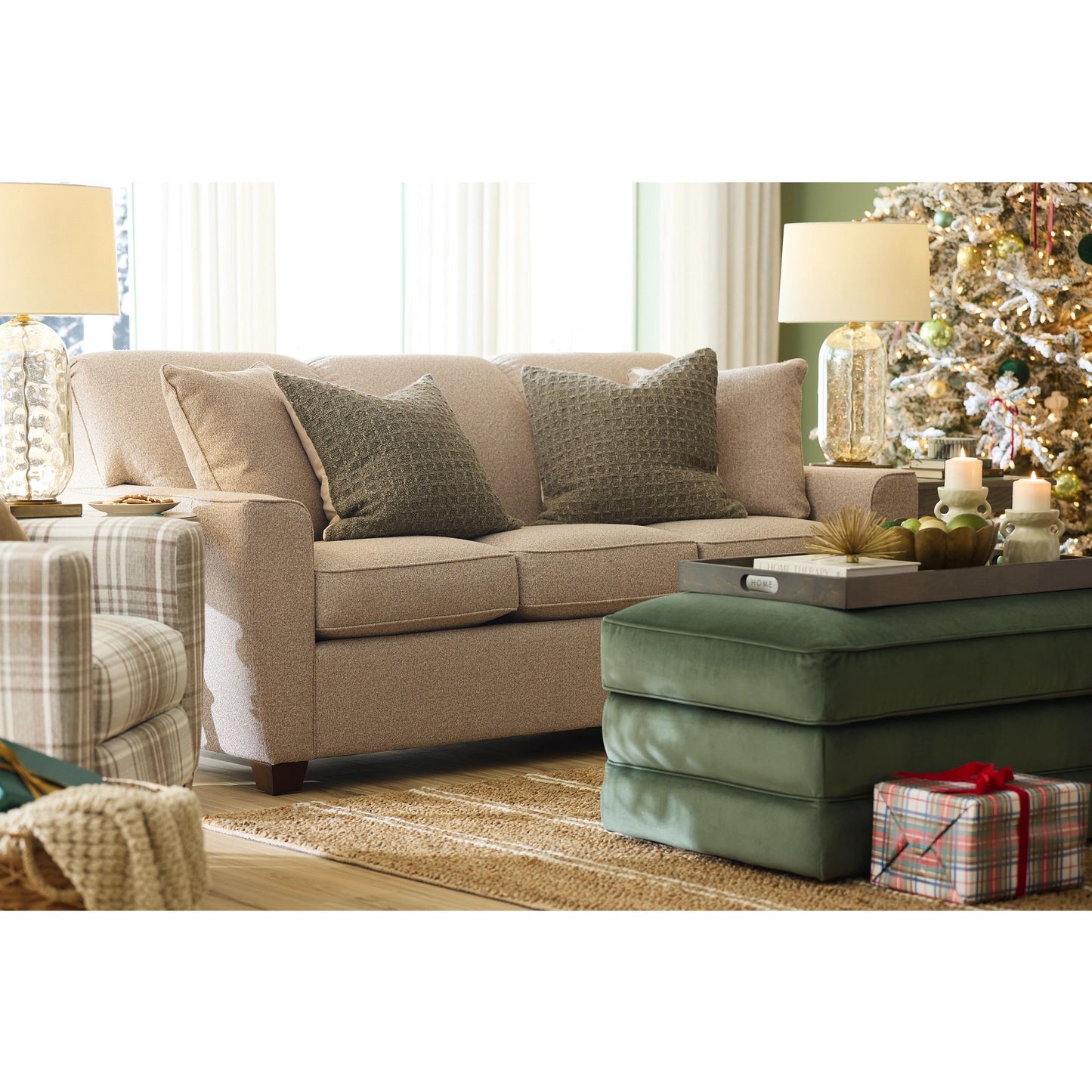 Piper Sofa — Sheldon Fawn — view 7