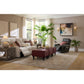 Ava Reclining Sofa — Ross Linen — view 28