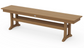 Farmhouse Trestle 65" Bench
