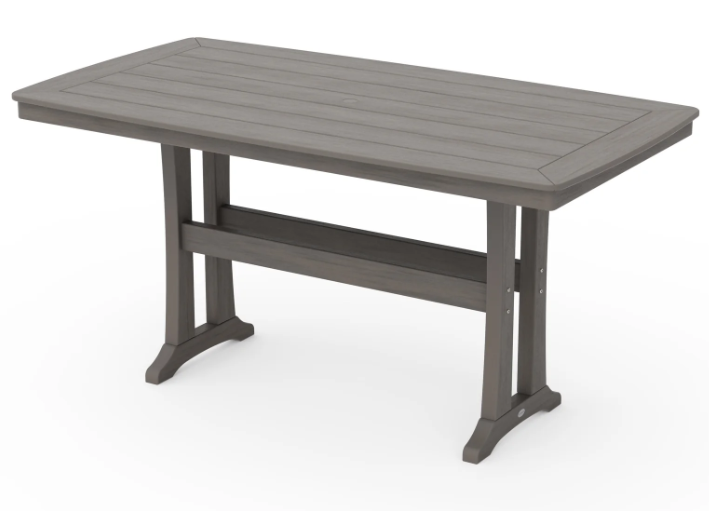 Nautical Trestle 38" x 73" and 39" x 97" Counter Table