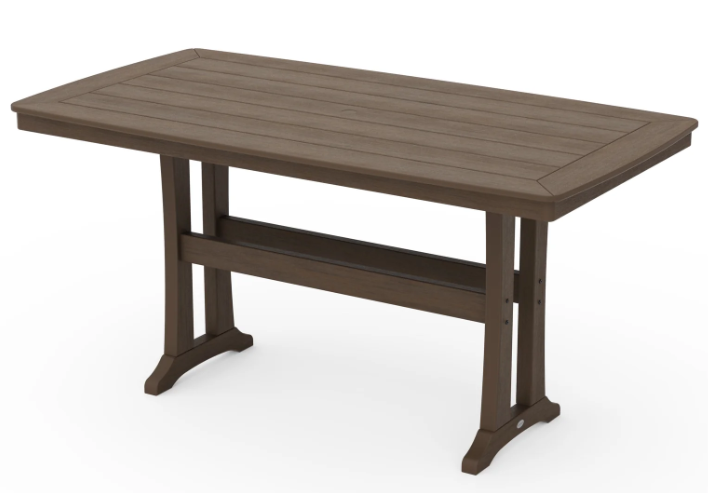 Nautical Trestle 38" x 73" and 39" x 97" Counter Table