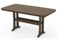 Nautical Trestle 38" x 73" and 39" x 97" Counter Table