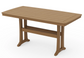 Nautical Trestle 38" x 73" and 39" x 97" Counter Table
