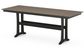 Farmhouse Trestle 37" x 72" and 38” x 96” Counter Table Two Tone