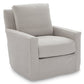 Gray armchair on a white background