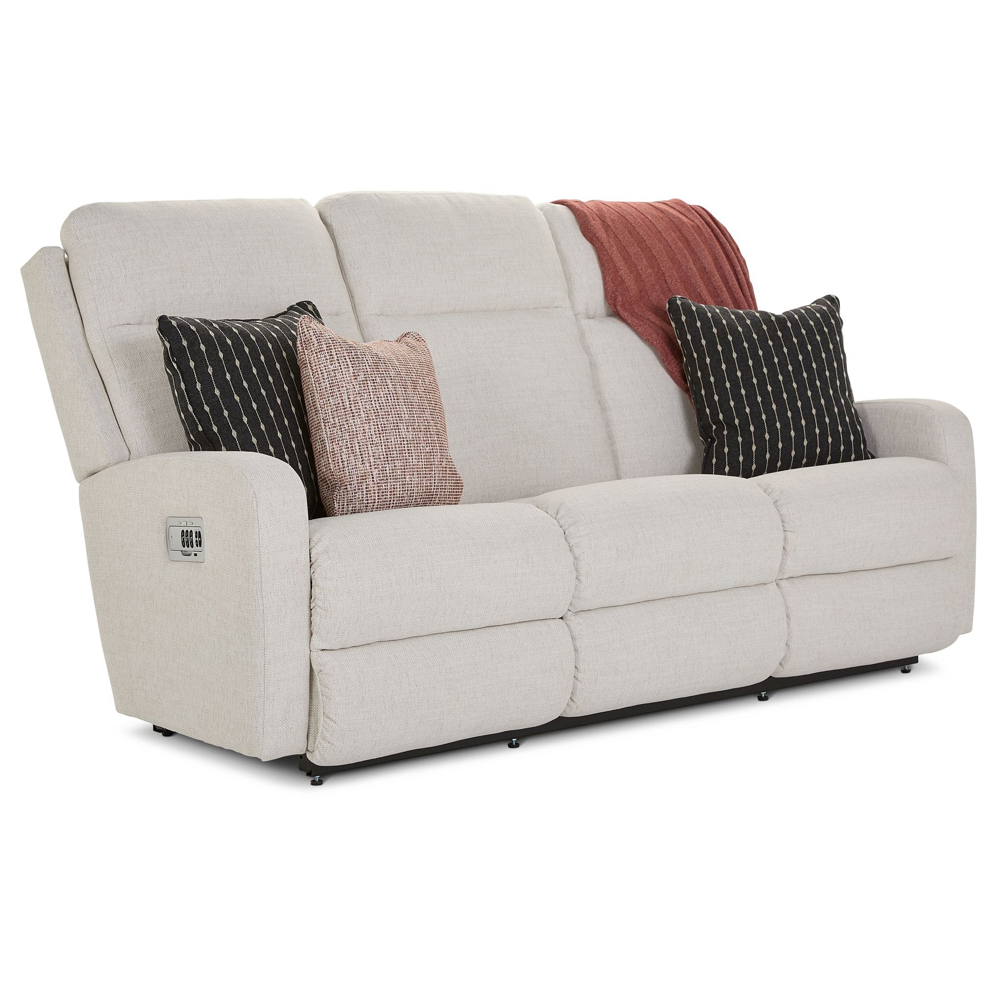 Finley Reclining Sofa — Defender Bone — view 24
