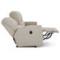 Cade Reclining Sofa — Ross Linen — view 89