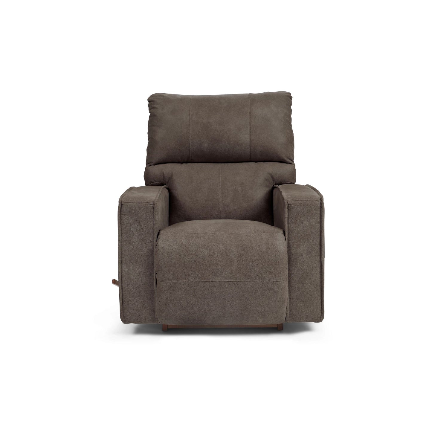 Maddox Faux Leather Recliner — i-Rivers Smoke — view 22