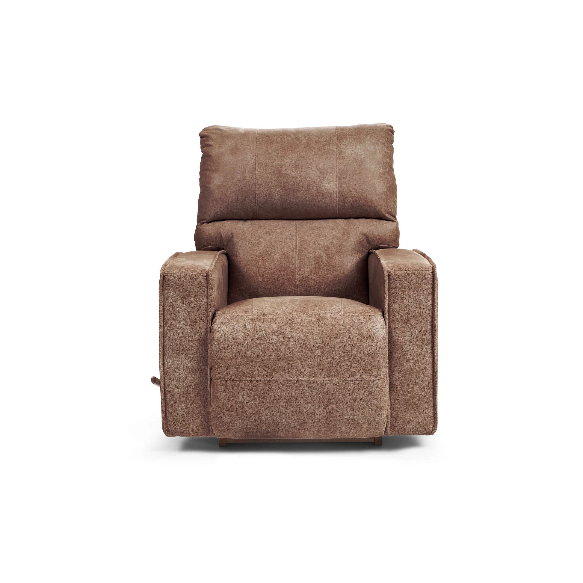 Maddox Faux Leather Recliner — i-Rivers Camel — view 40