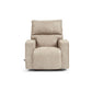 Maddox Faux Leather Recliner — i-Rivers Sand — view 34