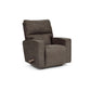 Maddox Faux Leather Recliner — i-Rivers Smoke — view 20