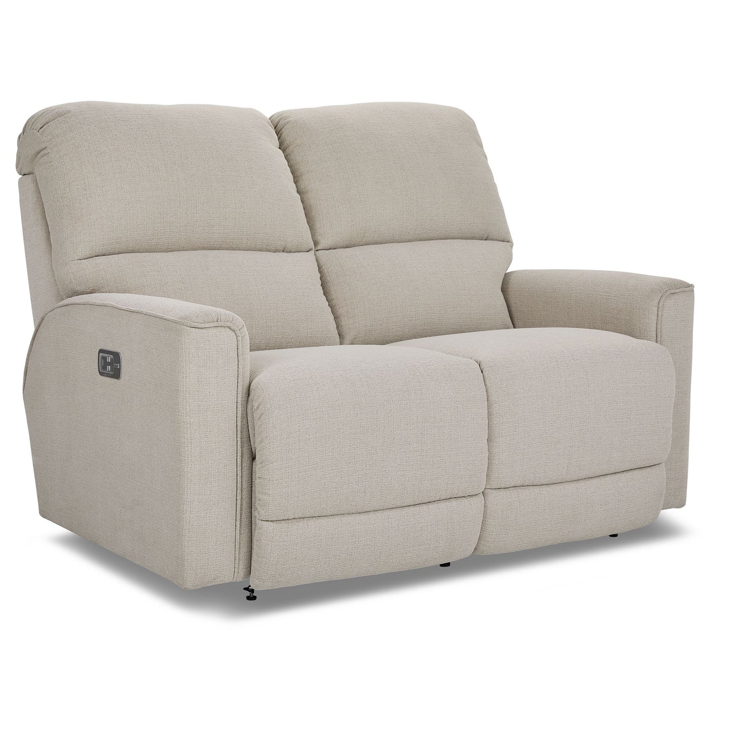 Cade Reclining Loveseat — Ross Linen — view 16