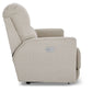 Cade Reclining Loveseat — Ross Linen — view 14