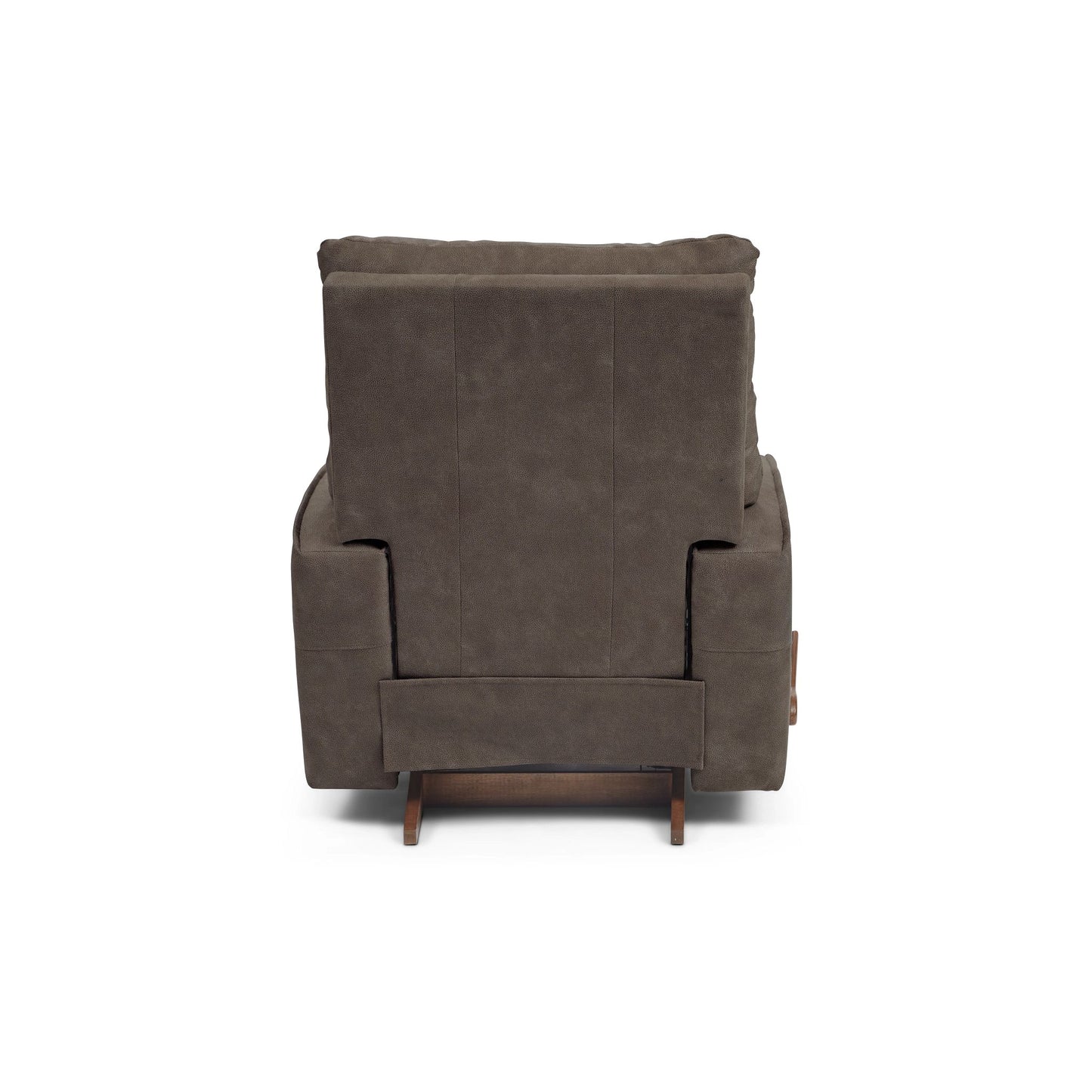 Maddox Faux Leather Recliner — i-Rivers Smoke — view 21