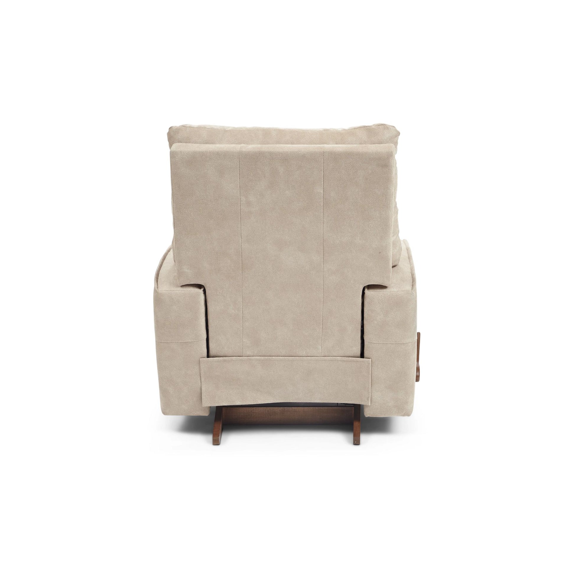 Maddox Faux Leather Recliner — i-Rivers Sand — view 31