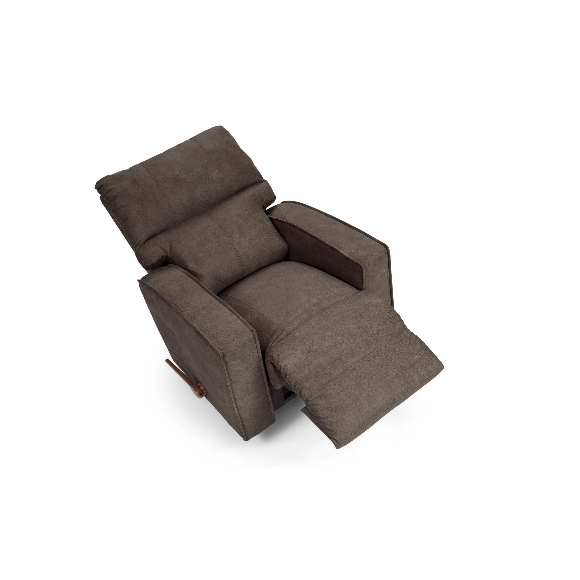 Maddox Faux Leather Recliner — i-Rivers Smoke — view 24