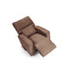Maddox Faux Leather Recliner — i-Rivers Camel — view 44