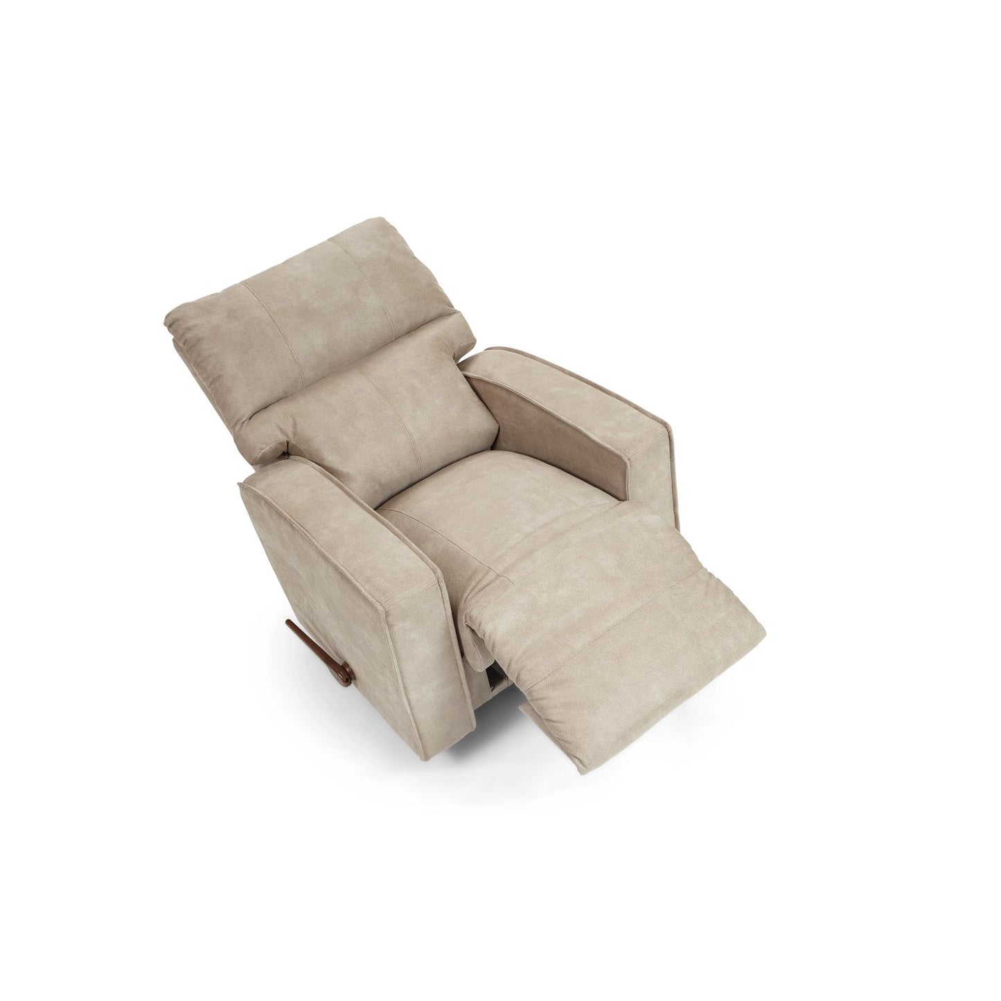 Maddox Faux Leather Recliner — i-Rivers Sand — view 29